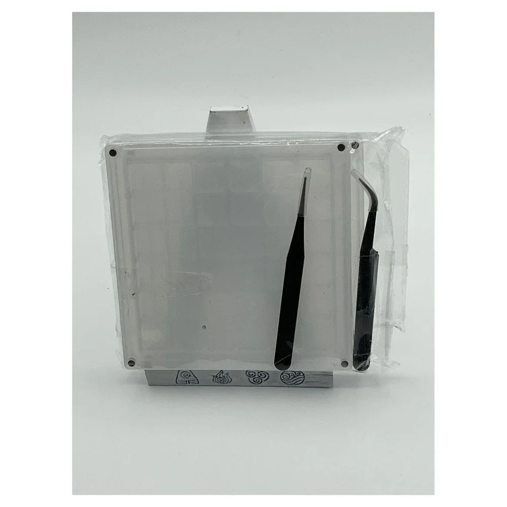 Vodolo 72-Grid Acrylic Hobby Organizer 2-Pack‎ with Tweezers Storage Case NEW